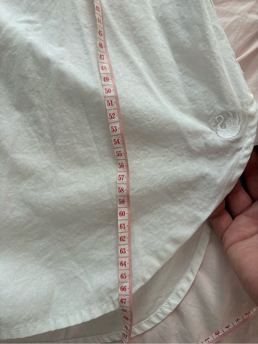 Gloria Vanderbilt Women’s White Button-Up Shirt – Size L – NEW - Picture 3 of 8